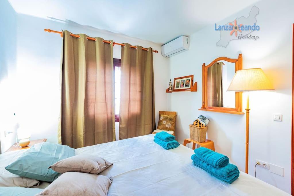 Casita El Faro En Playa Bastian Aircon In The Bedrooms Vv Costa Teguise Exterior foto